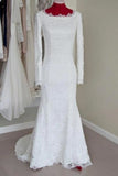 Elegant White Lace Evening Prom Dress Dresses