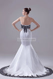 Strapless Applique Mermaid Mother Of Bridal Dress With Jacket