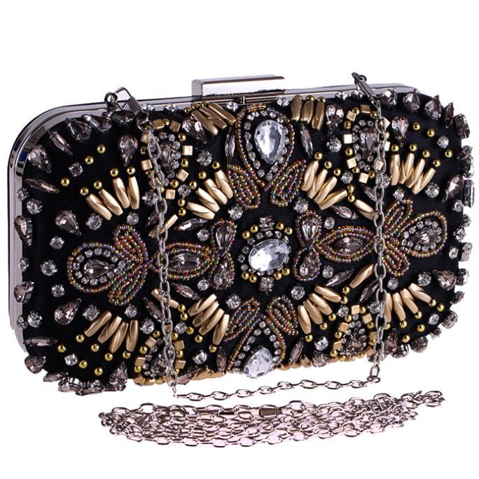 Women's Fashion Evening Party Bags Beaded Clutch